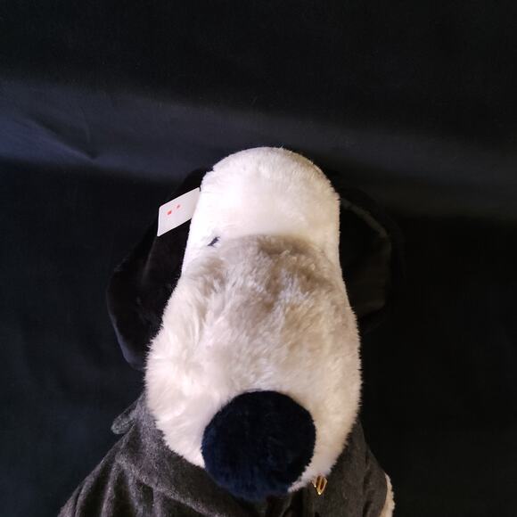 Vintage Snoopy Peanuts Plush Toy 1968 20” Tall W/ Business Suit Tie & Chain Rare - Picture 8 of 15